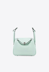 Mini Lindy 20 in Vert Peppermint Swift Palladium Hardware