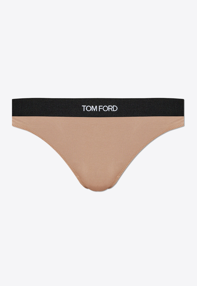 Tom Ford Logo Waistband Low-Waist Thongs KNJ009 JEX011-DP061