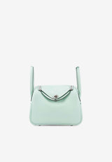 Mini Lindy 20 in Vert Peppermint Swift Palladium Hardware