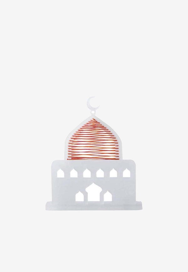 Small Decorative Acrylic Dome Stand Multicolor
