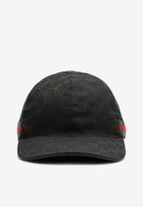 Gucci GG Supreme Baseball Cap Black 200035KQWBG/S_GUC-1060