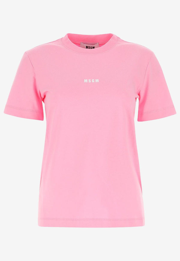 Shop MSGM Logo Print Basic T-shirt for Women online at THAHAB.COM. Shop all the new season's clothing, accessories and more from the top designer brands at the best price with express delivery.