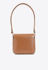 Small La Prima Leather Shoulder Bag