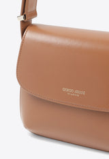 Small La Prima Leather Shoulder Bag