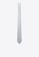 Jacquard Stripe Silk Tie