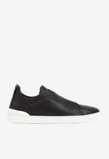 Triple Stitch Secondskin Low-Top Sneakers