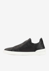 Triple Stitch Secondskin Low-Top Sneakers