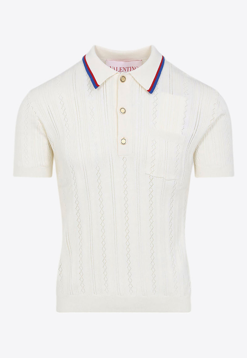 تي شيرت بولو محبوك