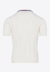 تي شيرت بولو محبوك