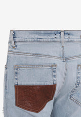 Ripped Skinny-Fit Jeans