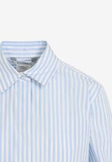Accenni Long-Sleeved Stripe Shirt
