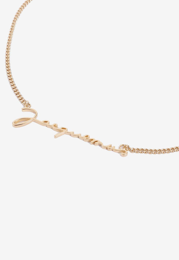 Logo Chain Necklace