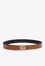 4G Logo Leather Belt