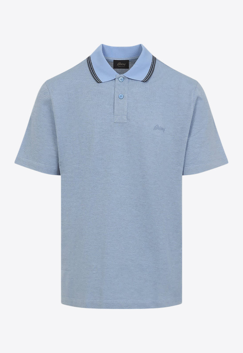 Logo-Embroidered Polo T-shirt