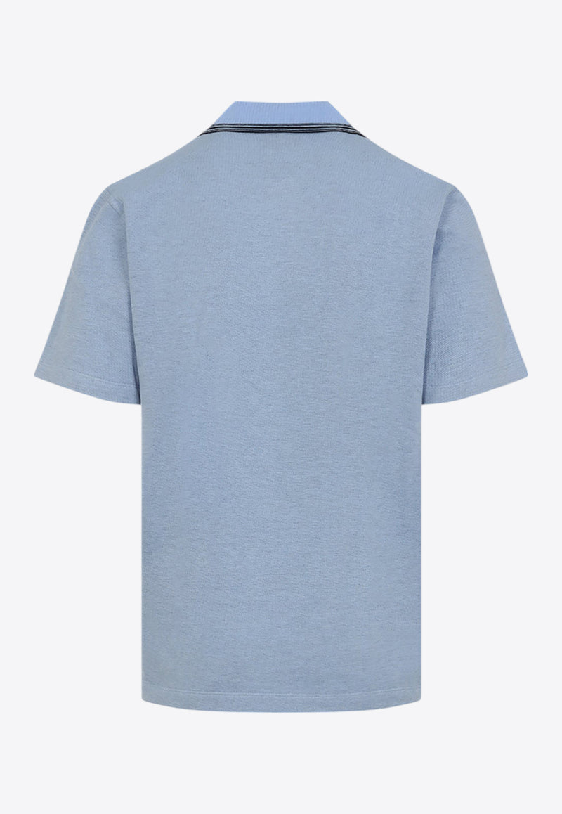 Logo-Embroidered Polo T-shirt