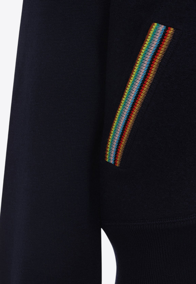 Wool Zip-Up Cardigan