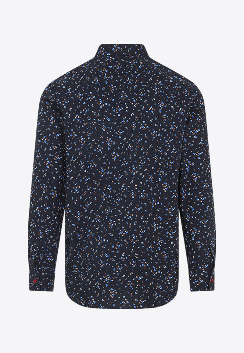 Patterned Long-Sleeved Shirt
