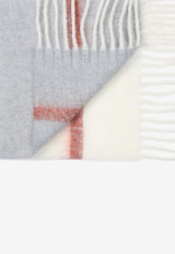 Alpaca-Blend Fringed Scarf