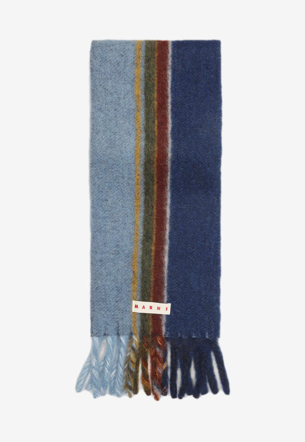 Wool Striped Scarf