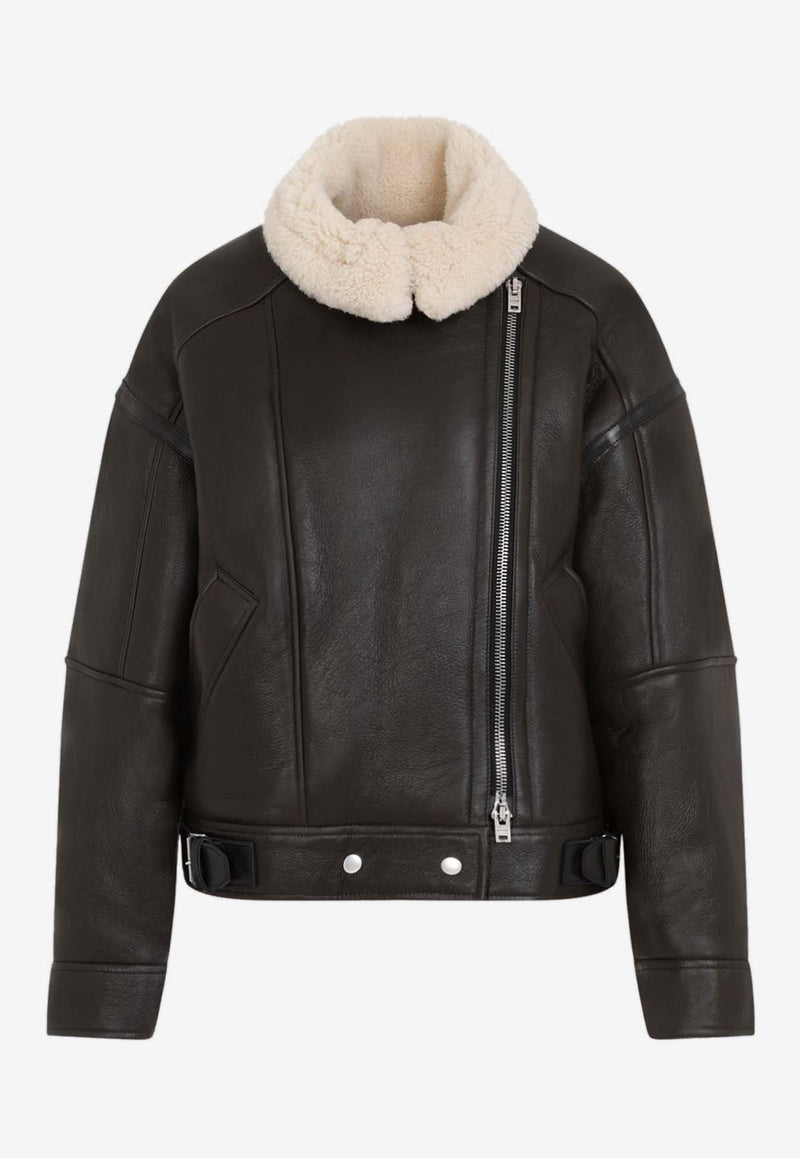 Leather Shearling Jacket