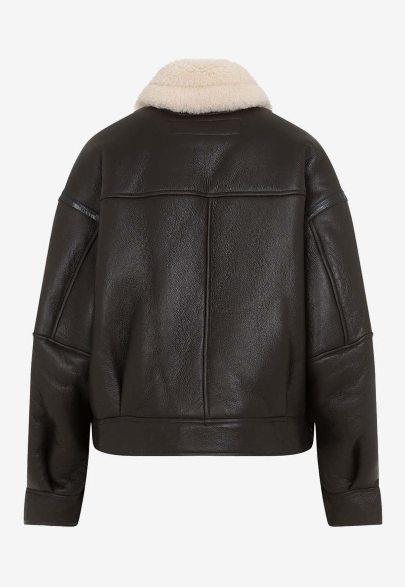 Leather Shearling Jacket