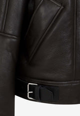 Leather Shearling Jacket