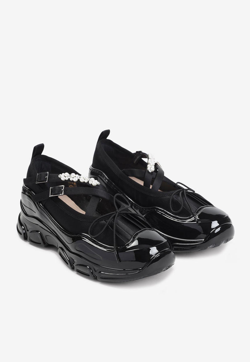 Criss Cross Tracker Ballerina Sneakers