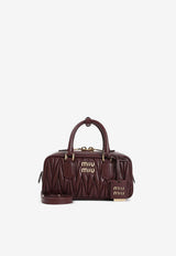 Arcadie Matelassé Nappa Leather Top Handle Bag