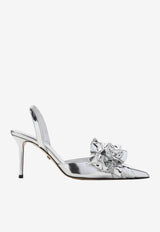 La Cadeau 85 Wrapped Leather Pumps