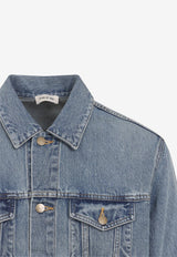 Washed-Out Denim Jacket