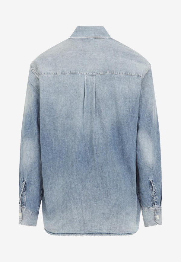 Above Long-Sleeved Shirt