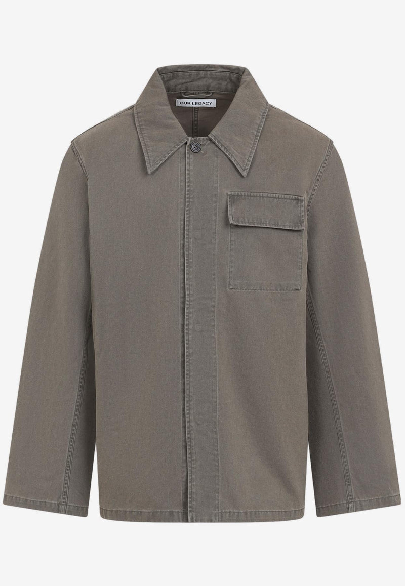 Washed-Out Overshirt