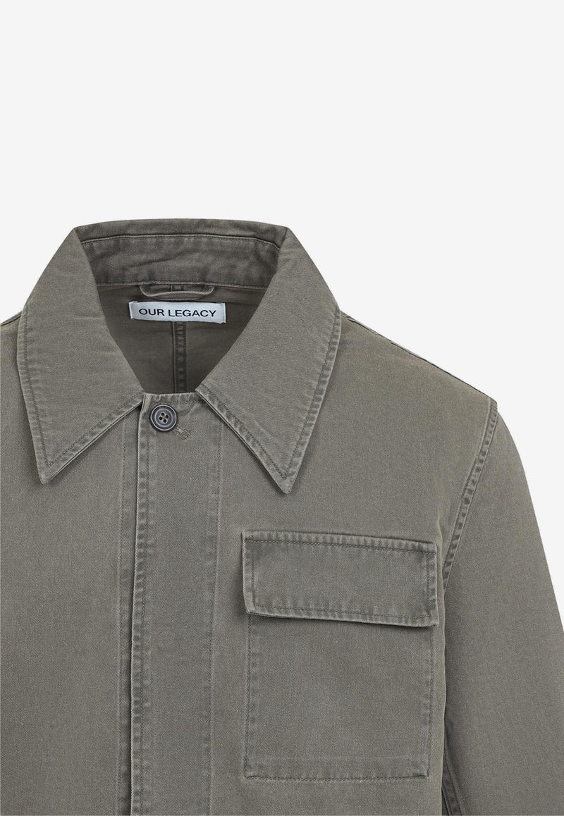 Washed-Out Overshirt