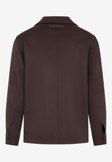 Cashmere Silk Overshirt