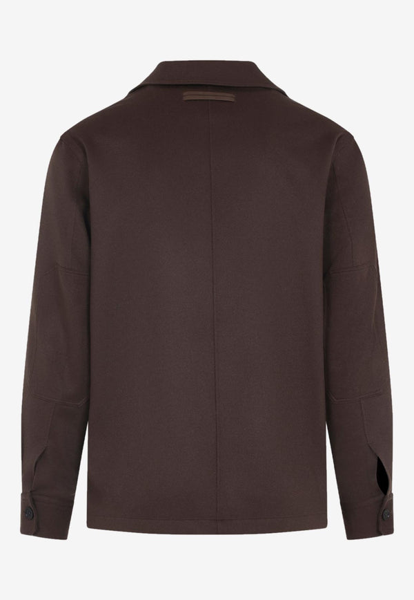 Cashmere Silk Overshirt