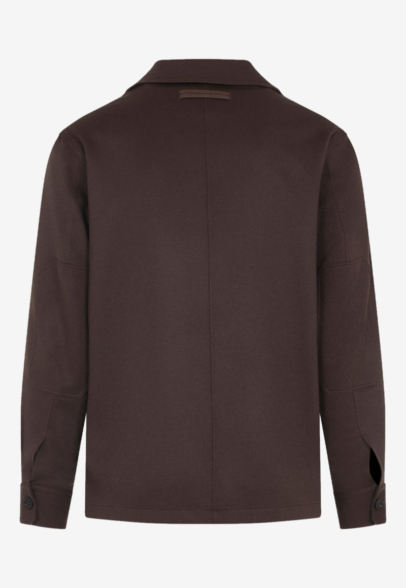 Cashmere Silk Overshirt