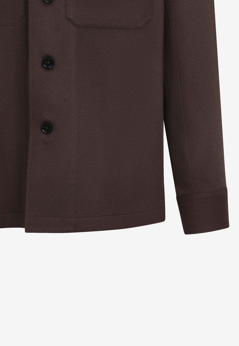 Cashmere Silk Overshirt