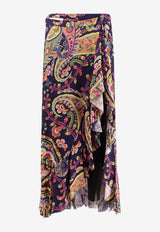 Printed Maxi Skirt