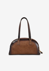Vintage Leather Top Handle Bag