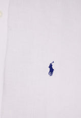 Logo-Embroidered Buttoned Shirt