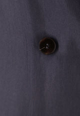 ALYSI Double-Breasted Buttoned Blazer Gray 116830P6219ASF_Grey_54417822