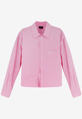 Logo-Embroidered Buttoned Shirt