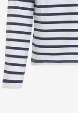 Striped Long-Sleeved T-shirt