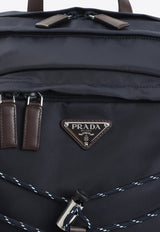 Triangle Logo Drawstring Backpack