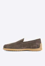 Suede Leather Loafers