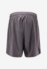 Logo-Stud Bermuda Shorts