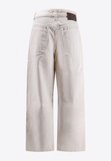 Soeur Eliott Straight-Leg Pants White JEA0753ELIOTTBLA0126S_White_54423220