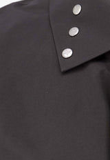 Logo-Embroidered Zip-Up Jacket
