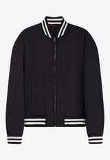 Zip-Up Bomber Jacket