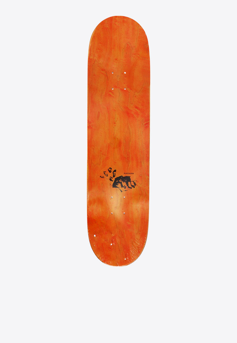 Call Me 917 Dialtone Ripper Deck Skateboard Multicolor DIALTONE RIPPER DECK8.25ORANGE_27749